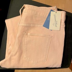 Target Universal Thread Pale Peach Pink Ladies Size 8/29R Pants Denim Jeans